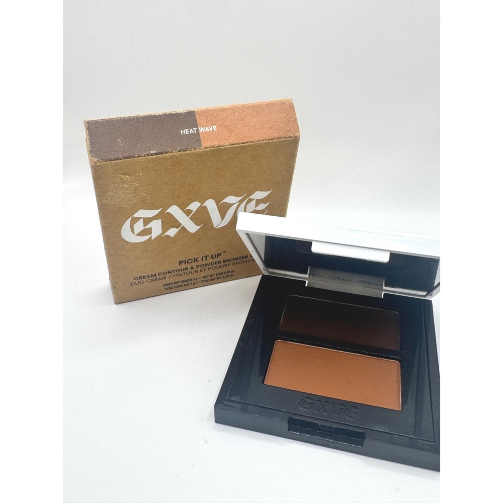 GXVE BY GWEN STEFANI Pick It Up Cream Contour Powder Bronzer Duo Heat Wave NIB
